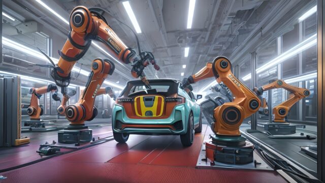 Honda elektrikli araç üretim fabrikası