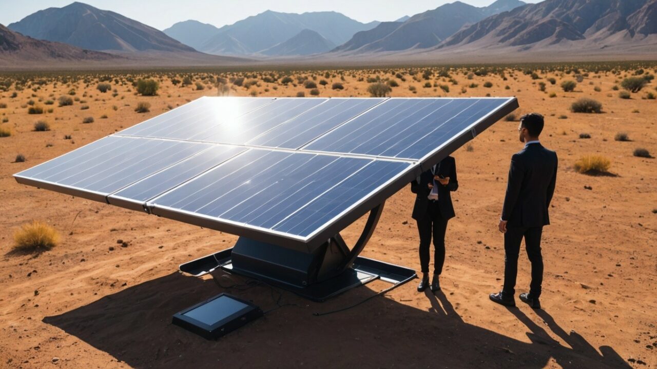 does not get dirty-dust-free-solar-panel-produced