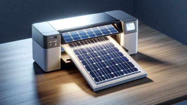 Printable organic solar panel is coming!