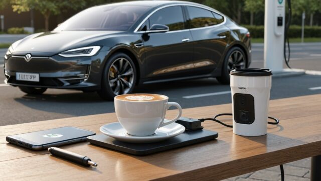 Kahve bitene kadar yüzde 80 hızlı şarj! Elektrikli araç üreticileri sıraya girdi
