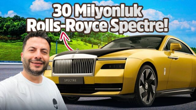 30 Milyon TL’lik elektrikli otomobil! – Rolls Royce Spectre