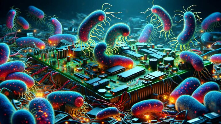 Elektronik atıkları yiyen bakteriler sayesinde çöplükler hazineye dönüşüyor!