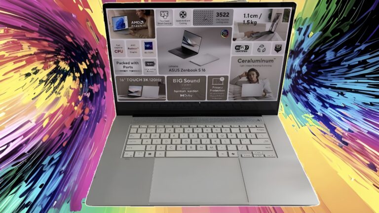 Asus, kağıt kadar ince yapay zekalı bilgisayarını gösterdi!