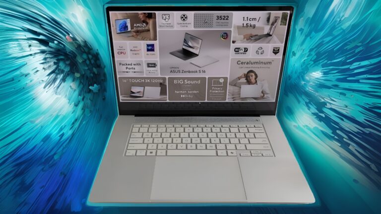 MacBook’a büyük rakip! ASUS ZenBook S 16 tanıtıldı