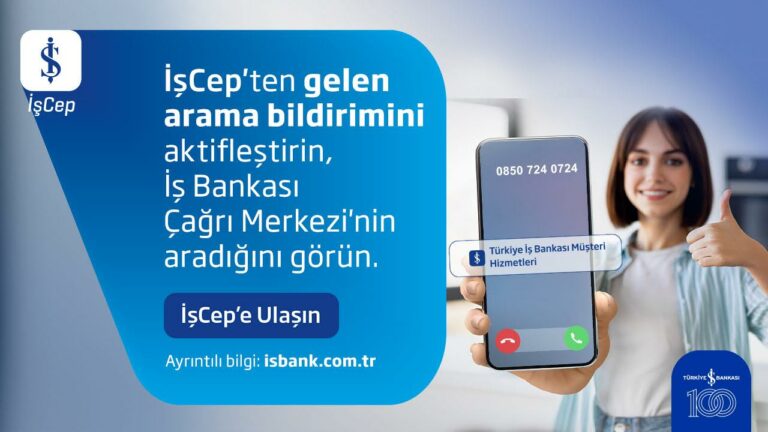 İşCep’ten yüz güldüren bir özellik daha: Gelen Arama Bildirimi
