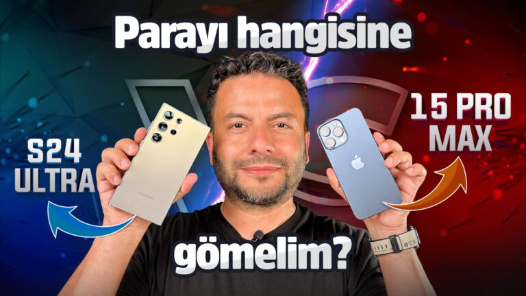 Samsung Galaxy S24 Ultra vs iPhone 15 Pro Max kıyaslama!