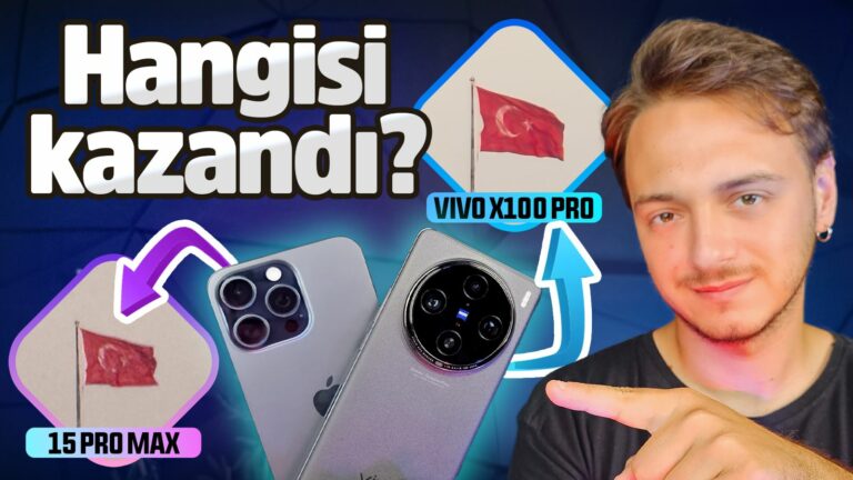 Vivo X100 Pro vs iPhone 15 Pro Max kamera kıyaslama!