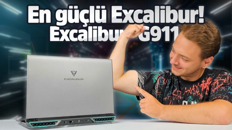 Excalibur G911 inceleme! En güçlü bilgisayarı olabilir!
