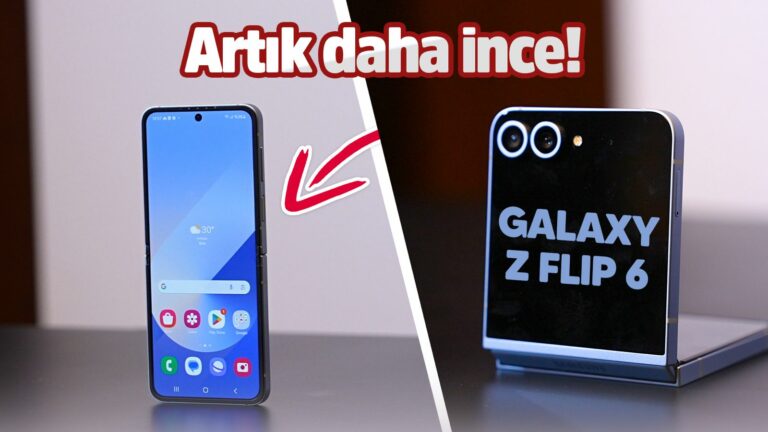 Samsung Galaxy Z Flip 6 ön inceleme!