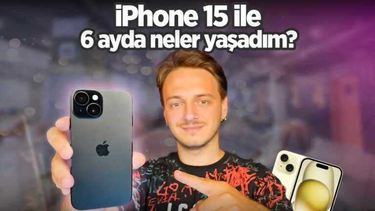 iPhone 15 uzun kullanım testi!
