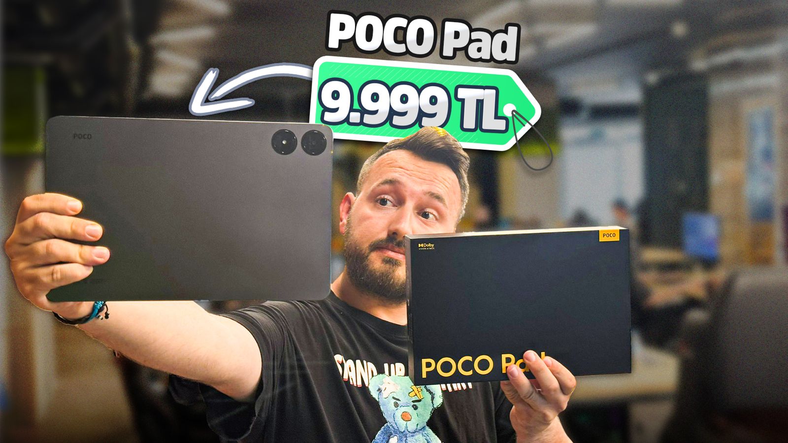 9.999 TL’ye POCO Pad kutu açılımı!