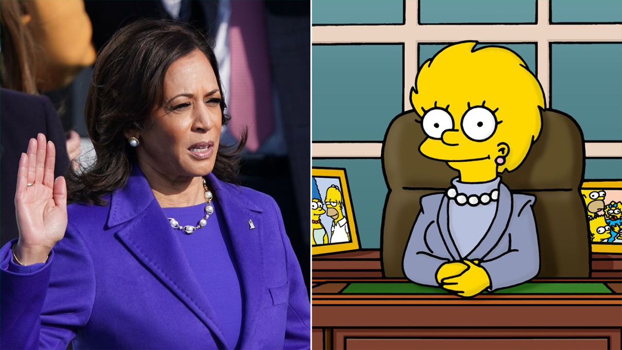 simpsonlar kamala harris