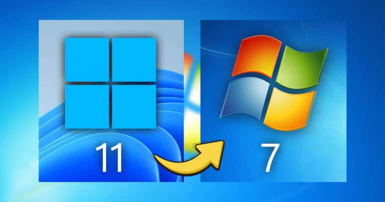 Windows 11’i Windows 7’ye çeviren tema ortaya çıktı! Nasıl yapılır?