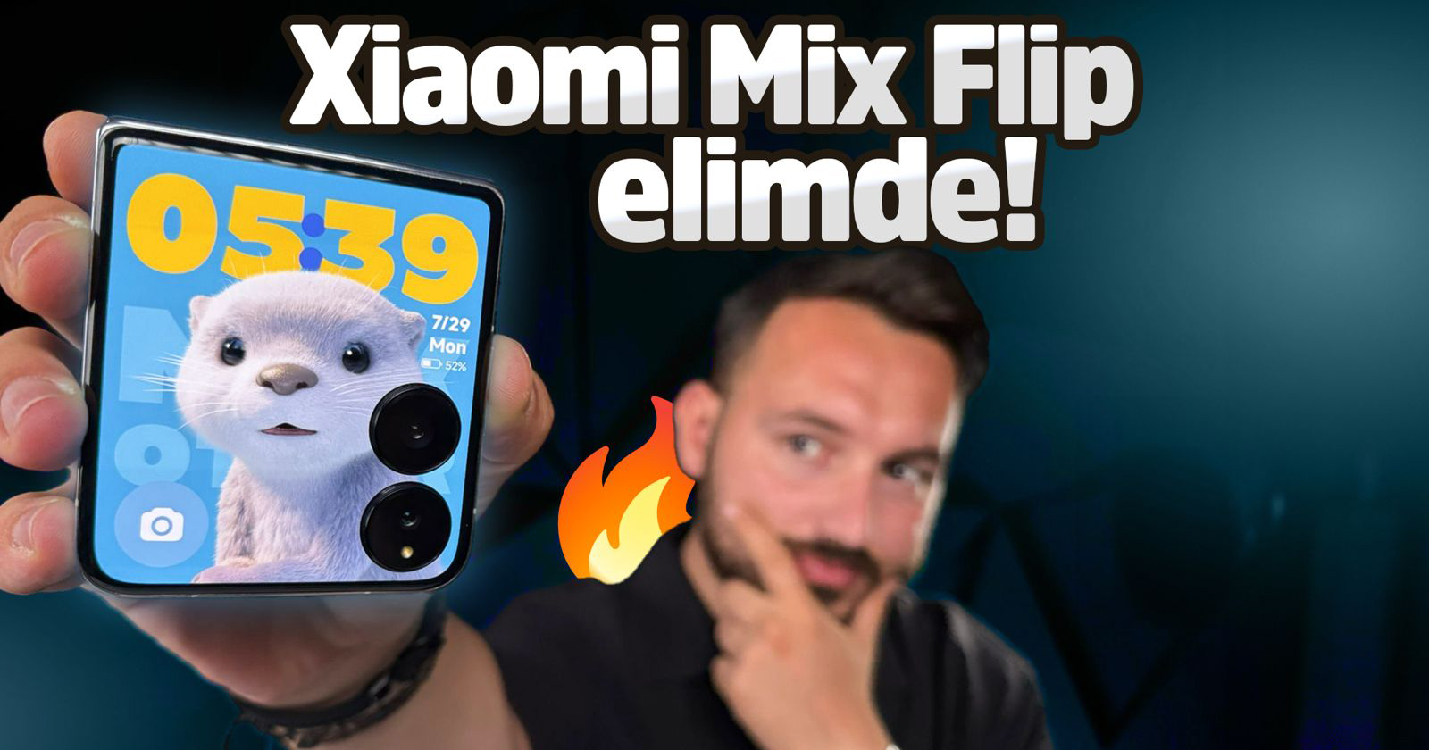 Xiaomi Mix Flip elimde! (Türkiye’de ilk)