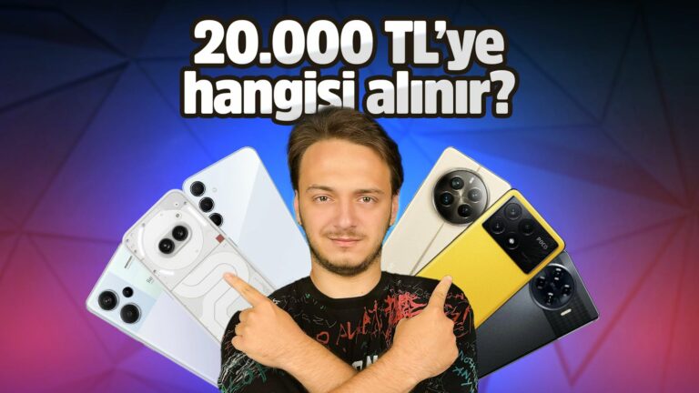 20.000 TL’ye alınabilecek en güçlü telefonlar!