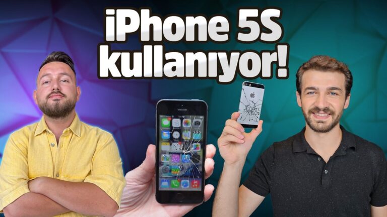 2024 yılında iPhone 5S kullanıyor!