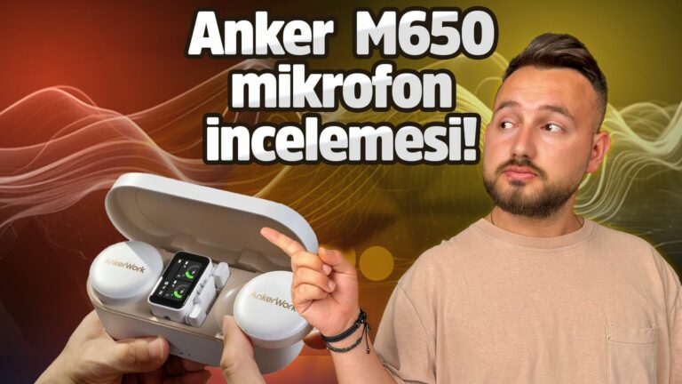 AnkerWork M650 mikrofon inceleme!