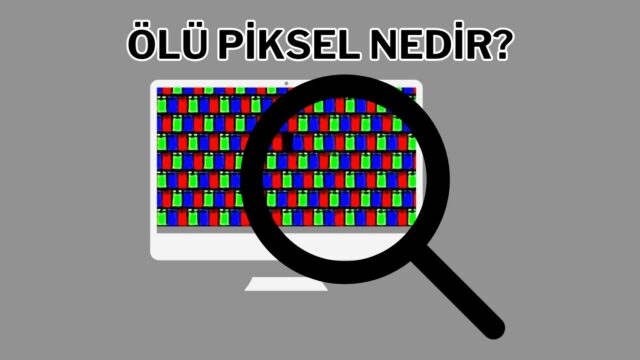 Bilgisayar ekranında siyah nokta! Ölü piksel nedir?