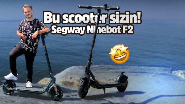 Almak istediğim scooter! Segway Ninebot F2 inceleme!