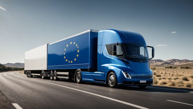 I camion elettrici Tesla arrivano sulle strade europee!