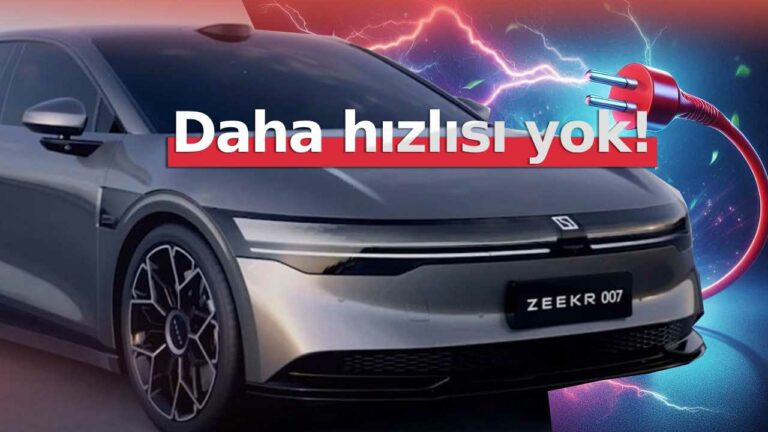 İşte dünyanın en hızlı şarj olan elektrikli otomobili!