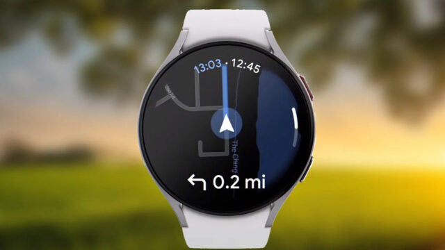 Galaxy Watch ile Google Haritalar artık çevrimdışıyken de kullanılabiliyor!