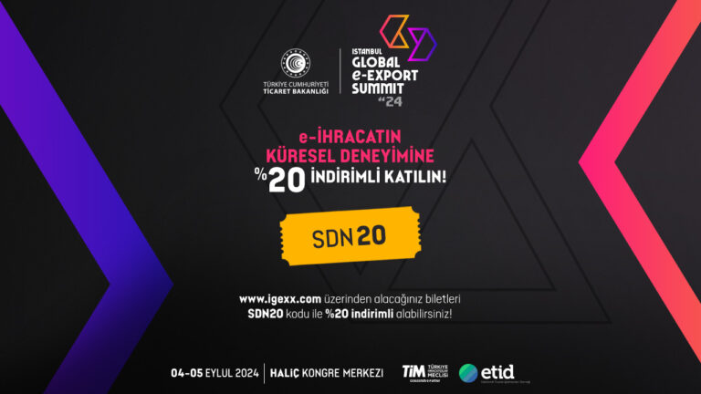 İstanbul Küresel E-İhracat Zirvesi 2024: Global pazaryerleri İstanbul’da buluşuyor!