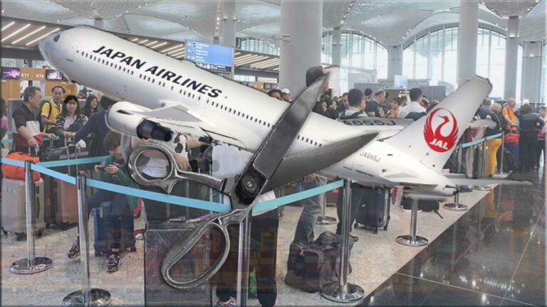 Japonya’da kayıp makas alarmı! Tüm uçuşlar durduruldu