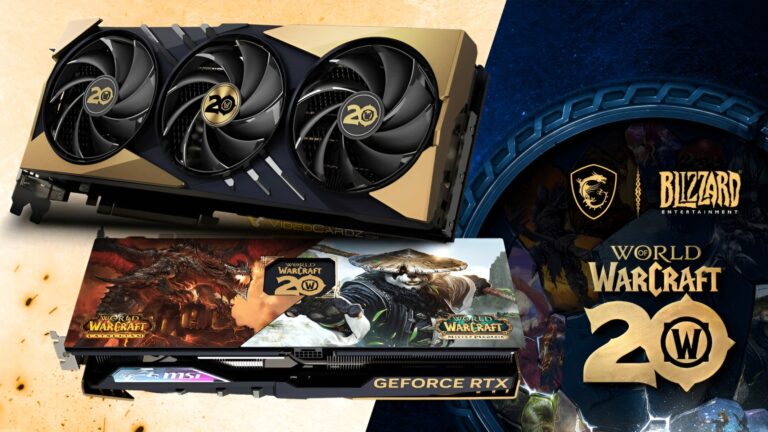 MSI, World of Warcraft temalı RTX ekran kartını tanıttı!