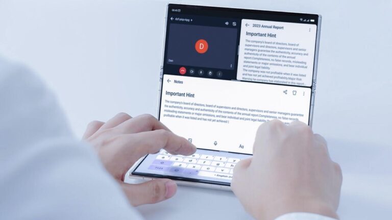 Kağıt kadar ince: Tecno, üç kez katlanabilir telefonunu tanıttı