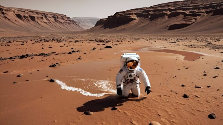 Belli ki uzayda yalnız değiliz! Mars’ta devasa okyanus bulundu