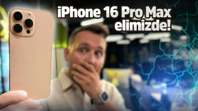 iPhone 16 Pro Max elimizde!