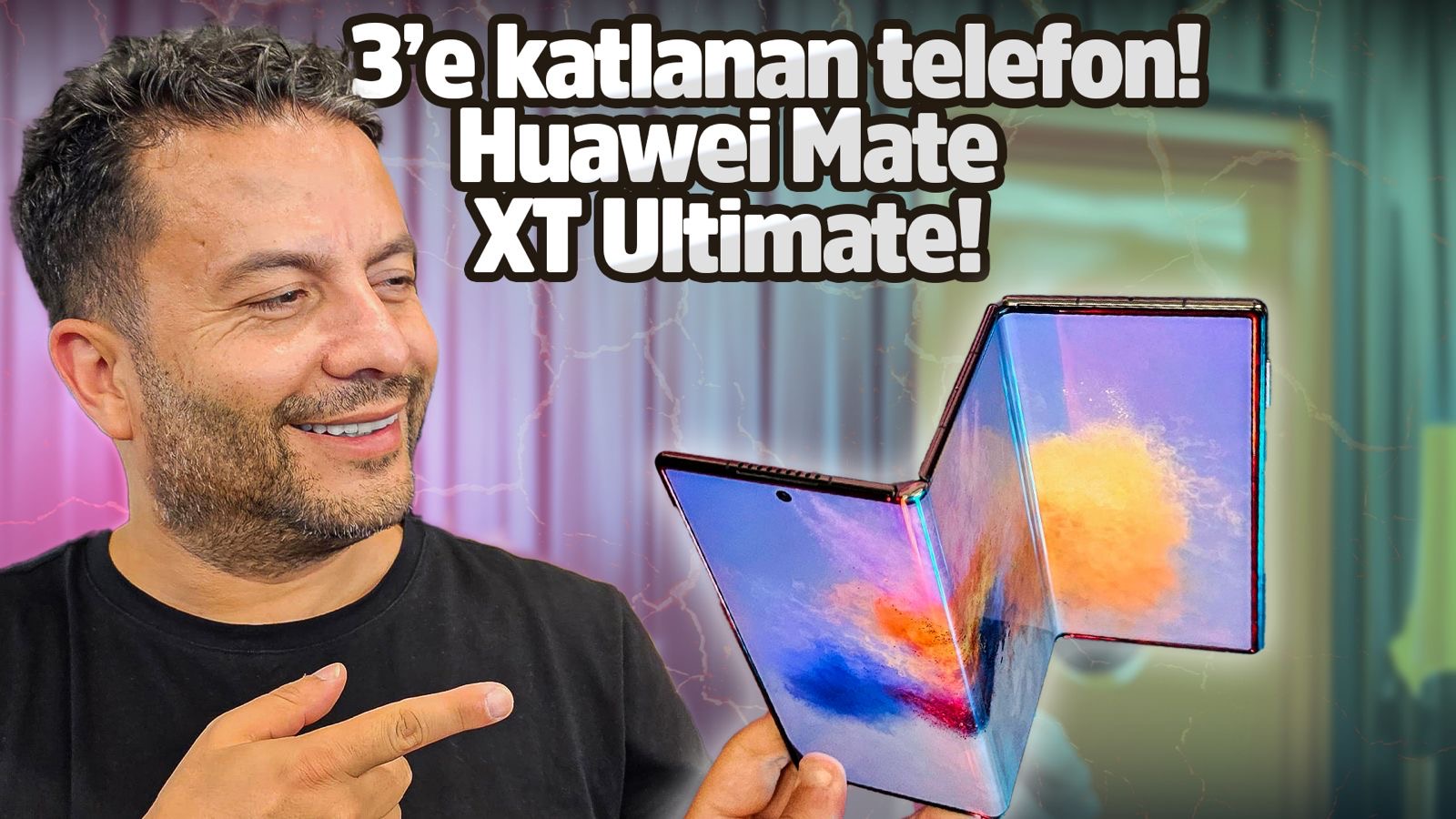 Huawei Mate XT Ultimate elimizde!