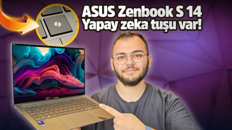 Bu laptopun pili bitmiyor: ASUS Zenbook S 14 inceleme!