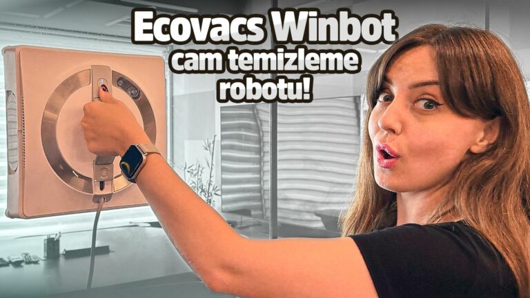 Cama sıkı sıkıya tutunan teknoloji: Ecovacs Winbot W2 Omni inceleme!