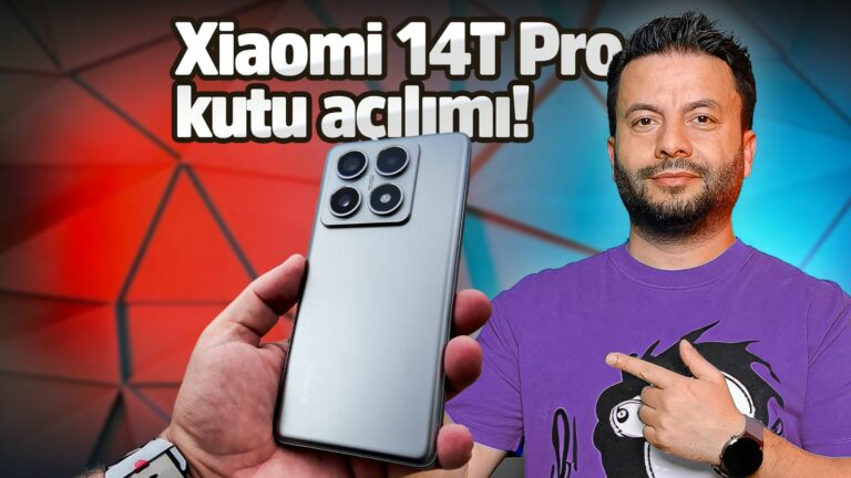 Xiaomi 14T Pro kutu açılımı!