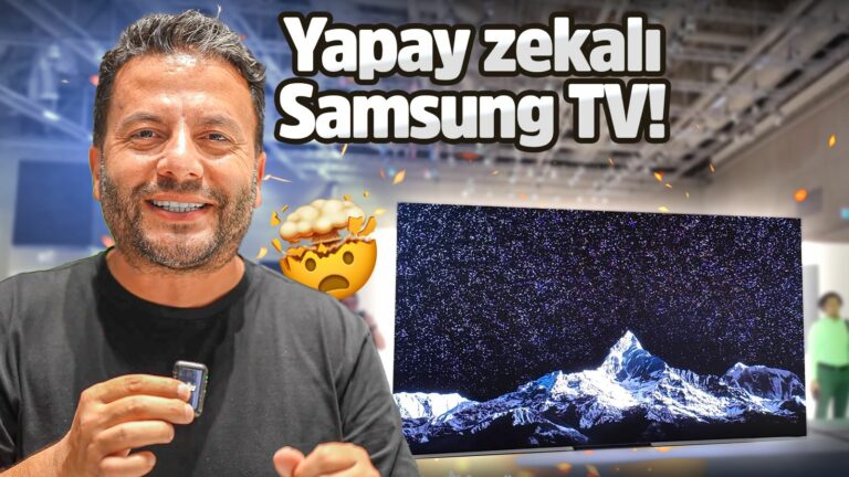 Yapay zekalı, çerçevesiz, MicroLED 8K televizyon alırsanız ne olur?