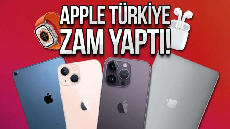Apple’dan birçok ürüne zam! Yeni iPhone fiyatı uçtu