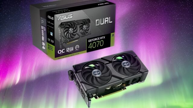 Asus, GDDR6 bellekli RTX 4070 ekran kartını piyasaya sürüyor