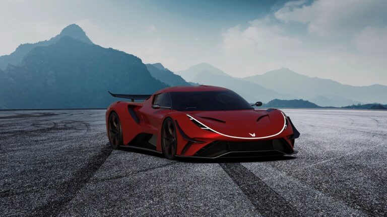 Türk girişimden elektrikli hiper otomobil atağı! İşte görüntüler