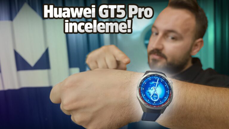 e-Nabız ile çalışan Huawei Watch GT 5 Pro inceleme!