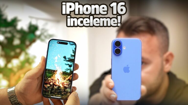 iPhone 16 derinlemesine inceleme!