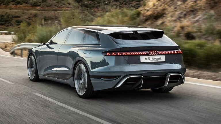 750 km menzilli Audi RS6 E-Tron Avant ortaya çıktı!