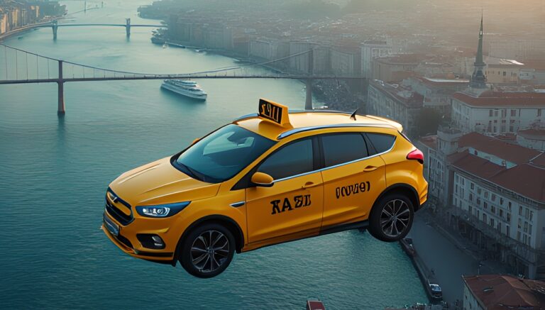 Şaka değil: Uçan taksiler yakında hizmete başlıyor!