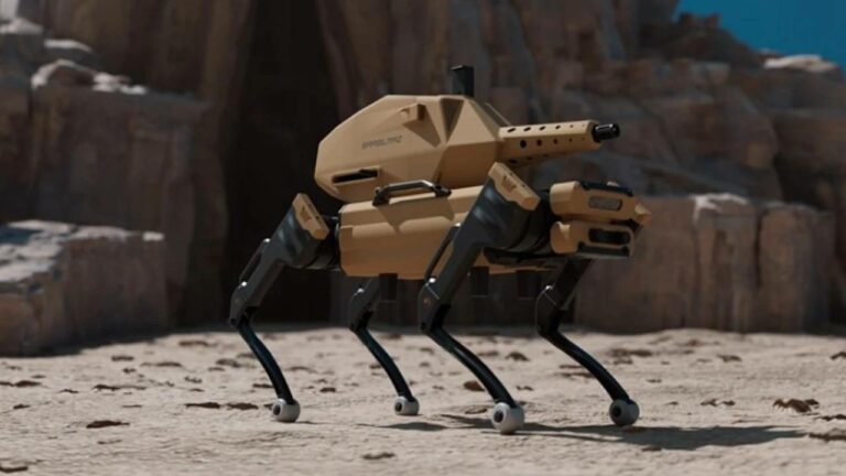 TSK’nın gizli gücü olabilir! İşte mağara basabilen robot köpekler