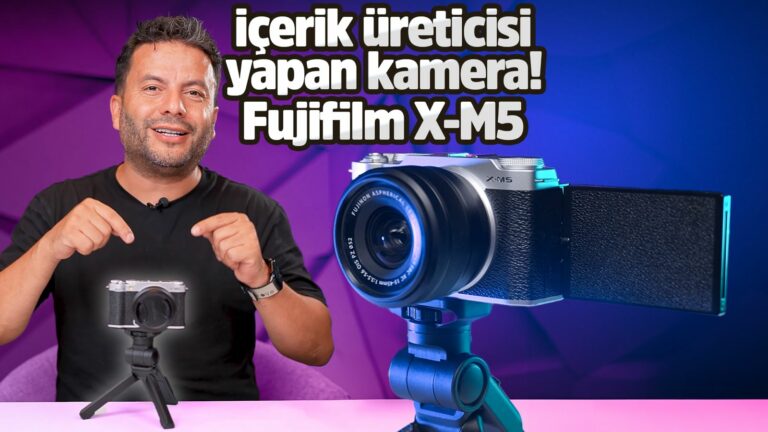 Fujifilm X-M5 inceleme!
