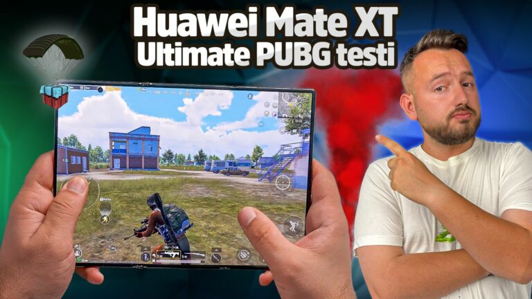 Huawei Mate XT Ultimate PUBG testi!