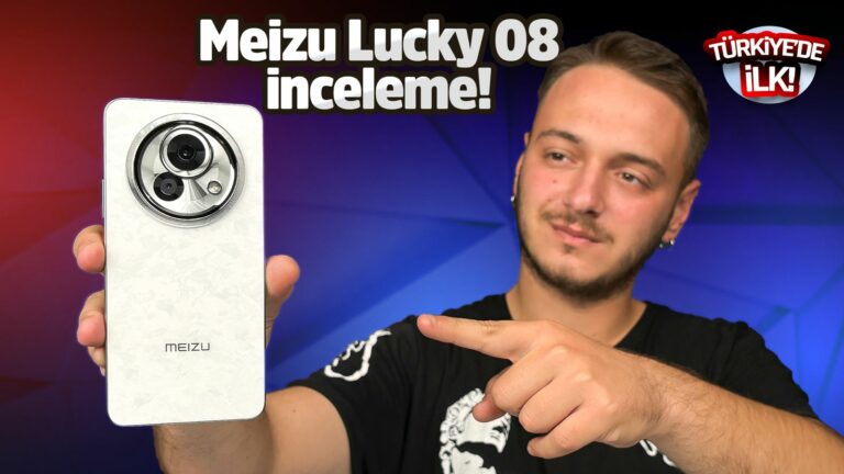 Yapay zeka tuşlu Meizu Lucky 08 inceleme!