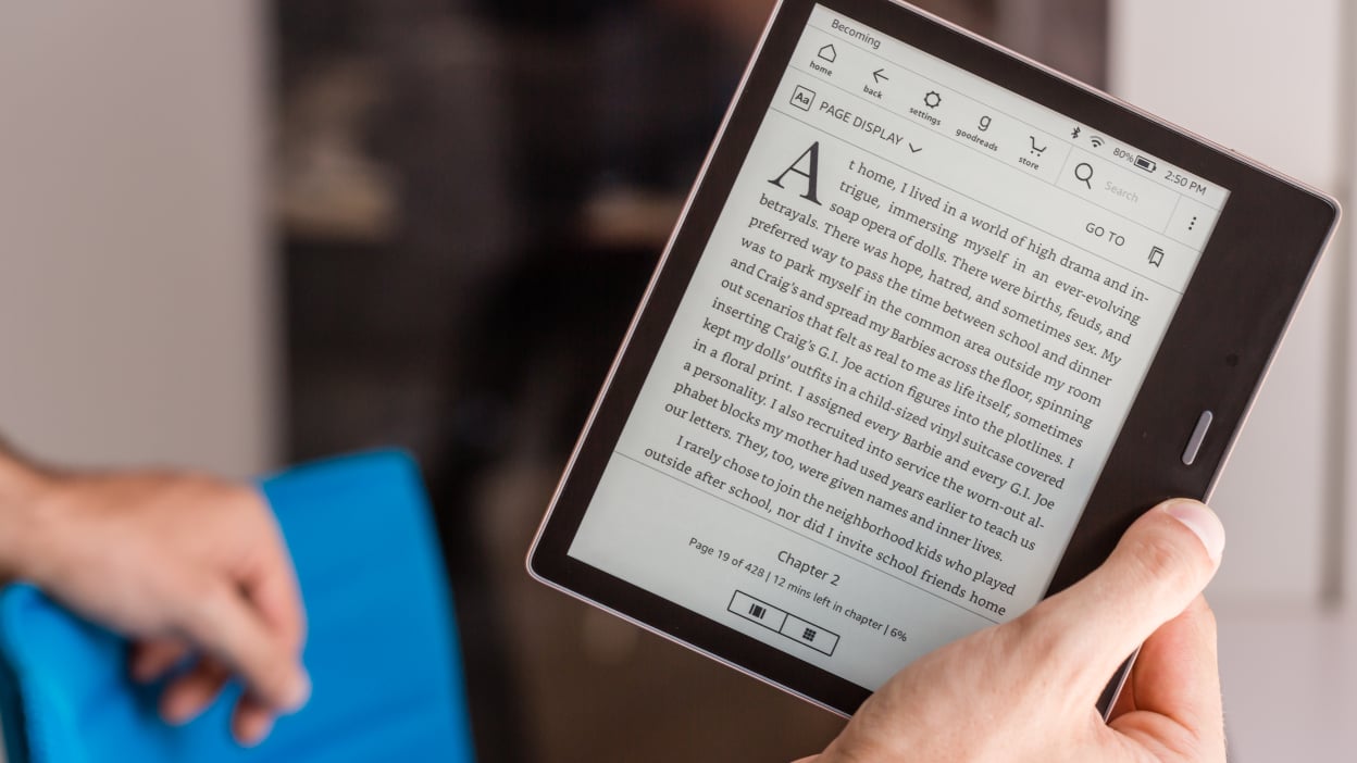 Amazon kindle oasis