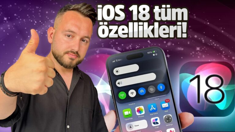 iOS 18 ile gelen tüm özellikler!